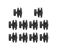 10X Brazo de Doble de Enchufe de Aleación de Aluminio de 9CM de Longitud para RAM con Base de Bola de 1,5 Pulgadas Brazo de Extensión de