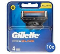 10x Bundle Gillette Repuestos Fusion 4 Piezas Proglide Hojas Oct Hecho en Italia