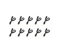 10X Cable Corto Macho una Macho Cable de Cable Plano Full HD para Audio y Video HDTV TV PS3