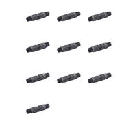 10X Cable LAN UTP RJ45 Cat6A, Conector de Extensión Sin Herramientas, Extensor de Red, Adaptador de Unión, Caja de Conexión.
