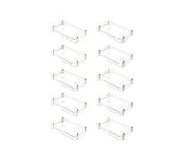 10X Carcasa AcríLica para Pantalla de 2,8 Pulgadas, Placa de Desarrollo ESP32, MóDulo LCD TFT con Carcasa Protectora TáCtil WROOM