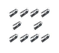10X Cargador de BateríA USB 1 Ranura Cargador de BateríA de Litio Recargable de Carga RáPida Universal para 18650 26650 14500 16340