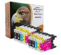 10x Cartuchos de Tinta Compatibles con Brother LC-1220 LC-1240 para DCP-J525W MFC-J430W MFC-J5910DW MFC-J625DW MFC-J6510W MFC-J6710DW MFC-J6910DW