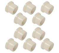 10x Casquillo de plástico forros nylon 6.6 espaciadores casquillos arandelas (10 x 12 x 16 x 6 x 2mm)