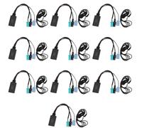 10X Coche 5.0 Cable Auxiliar MicróFono Manos Libres Teléfono Móvil Adaptador para 2005-2011
