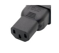 10X Color Beige Iec 320 C13 A C20 Adaptador de Ca, Iec 15A A 10A, 16A A 10A Conversor de Ca, C20 16A A C13 10A Conector Depotencia