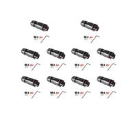 10X Conector Solar Fotovoltaico A Prueba de Agua IP68 4000V 40A para Sistema Solar Fotovoltaico Panel Kit de Protección Paralela LY01-Macho