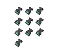 10X Convertidor Adaptador Serie de Interfaz -232 RS232 A -485 RS485