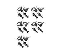 10x Correa de Cubierta de Lona para Estante de Paquetes de Coche, Cordón para MK6 MK5 R20 MK2 8P 8V 1K6863447A 1K6863447A9B9, Portón Trasero