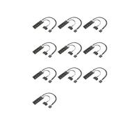 10X Divisor de Encabezado USB de 9 Pines con Cable de Alimentación , Conector Divisor USB 2.0 de Extensión de Concentrador USB Interno para Placa