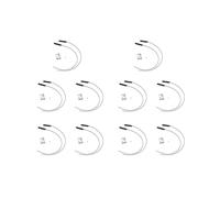 10X Doble Banda 2.4Gbps Wi-Fi 6 AX200NGW 802.11Ax / Ac MU-MIMO 2X2 Wifi AX200 NGFF M.2 5.0 Tarjeta Wlan de Red + Antena