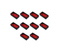 10X Extensor POE de 2 Puertos 100Mbps Con Estándar IEEE 802.3Af para Cámara IP NVR AP IP VOICE POE Extend 100 Metros para Rango POE