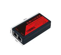 10X Extensor POE de 2 Puertos 100Mbps Con Estándar IEEE 802.3Af para Cámara IP NVR AP IP VOICE POE Extend 100 Metros para Rango POE