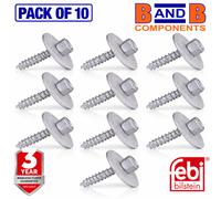 10x FEBI 104072 M5 Motor Undertray Tornillos Mercedes 8mm Skid Plate A6021