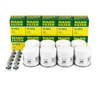 10x Filtro De Aceite MANN-FILTER Con Tornillo Drenaje W 7015
