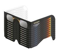 10x Gafas para eclipses solares Omegon Solar Safe | Observación Segura | Cumple ISO 12312-2 | Lentes de polímero Resistentes a arañazos | Made in USA | para el Eclipse Solar 2026