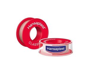 10x Hansaplast Fixierpflaster Classic, 5 m x 2,5 cm - 1 Rolle - B076J9PBHB | Packung (5 m)