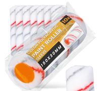 10x Instalguru Rodillo Pintura 15 cm 6x30 mm Poliacril Recambio Profesional Ideal Para Pintar Paredes Techos Hogar Proyecto Renovación Aplicación Limpia Precisa
