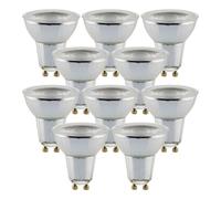 10X LED PAR16 Cristal Reflector 3,1W GU10 290lm 927 Blanco Cálido 2700K Ra >90 [EEK: E]