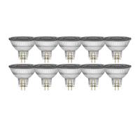 10x Ledvance LED MR16 Reflector de Vidrio 5W=35W GU5,3 12V 4000K 36° Dimmable