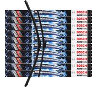 10x Limpiaparabrisas Hoja 3397007256 700mm/550mm AeroTwin SET BOSCH A256S