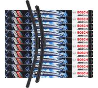 10x Limpiaparabrisas Hoja 3397007460 530mm/450mm AeroTwin SET BOSCH AM460S