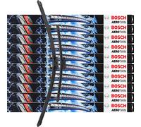 10x Limpiaparabrisas Hoja 3397007466 650mm/380mm AeroTwin SET BOSCH AM466S
