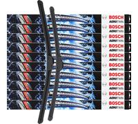 10x Limpiaparabrisas Hoja 3397118902 530mm/475mm AeroTwin SET BOSCH AR533S