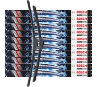 10x Limpiaparabrisas Hoja 3397118908 600mm/450mm AeroTwin SET BOSCH AR604S