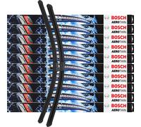 10x Limpiaparabrisas Hoja 3397118925 530mm/530mm AeroTwin SET BOSCH A925S