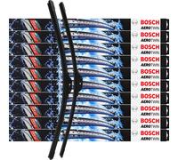 10x Limpiaparabrisas Hoja 3397118933 550mm/550mm AeroTwin SET BOSCH A933S