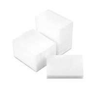 10x Magic Eraser Sponges Set para Mark,Scuffs and Mancha Removal-Wall, Cocina, baño, Baseboard, Todas Las esponjas Blancas durables de melamina Libre de químicos y limpisuperficies 10 * 6 * 2cm