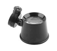 10X Magnifier Eye, Lightweight Simple Glass Magnifying Glass with LED Light, Strong Shock Resistance and Good Transparency for Watchmakers a