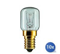 10x Maurer Lámpara Incandescente Pequeña Pera Claro Para Hornos W 15 E14