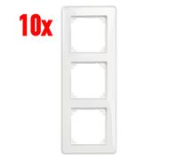10x Merten M-Creativ Marco Sistema 3 Vías M MEG4030-3500 Transparente Polarweiß