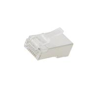 10X MP0070 macho RJ45 Cat: 6a blindado chapado en oro Sistema: 8p8c recto LOGILI