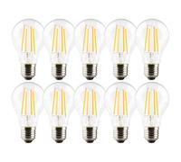 10x Müller-Licht Bombillas LED Filamento 7W=60W E27 Clara 806lm 2700K Ra>90