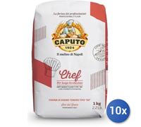 10X Multipack Caputo Chef Harina Cocinero 00 Kg 1