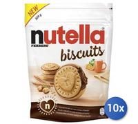 10x Multipack Galletas De Snack Ferrero Nutella Gr 304