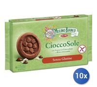 10x Multipack Galletas Sin Gluten Cioccolataosole Mulino Bianco