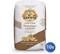 10x Multipack Harina Caputo 00 Pasta Fresca Gnocchi Kg 1