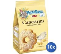 10x Multipack Mulino Bianco Canestrini Gr 200