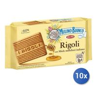 10x Multipack Mulino Bianco Galletas Rigoli Gr 400 Miel