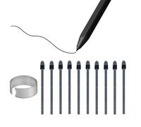 10X Original Felt Puntas de Repuesto para Remarkable 1/2/Marker/Marker Plus & Boox Pen2 Pro/Boox Pen Plus/Boox Triangle Pen/BOOX Wacom Penna, Boox MAX/Note/Nova/Go/Tab Ultra&Mini Serie, Gris