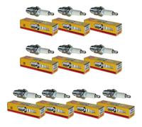 10X Original NGK BUJÍA 6422 TIPO BPR7HS PORSCHE Para FORD FIAT Bujía