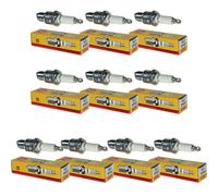 10X Original NGK Bujía 7811 Tipo BP6ES Bujía