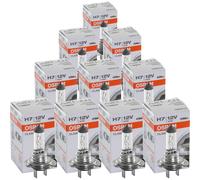 10x OSRAM CLASSIC H7 1500 LM Bombilla