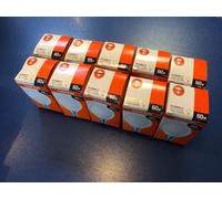 10X OSRAM Gotas Bombillas 60W E14 Mate 230V Lámpara Atención Sin Especial Basura