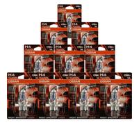 10x OSRAM NIGHT BREAKER LASER H4 Nueva Generación 3900 K 1650/1000 lm Bombilla