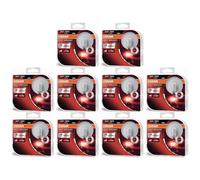 10x OSRAM NIGHT BREAKER SILVER H7 DuoBox 1500 lm Bombilla